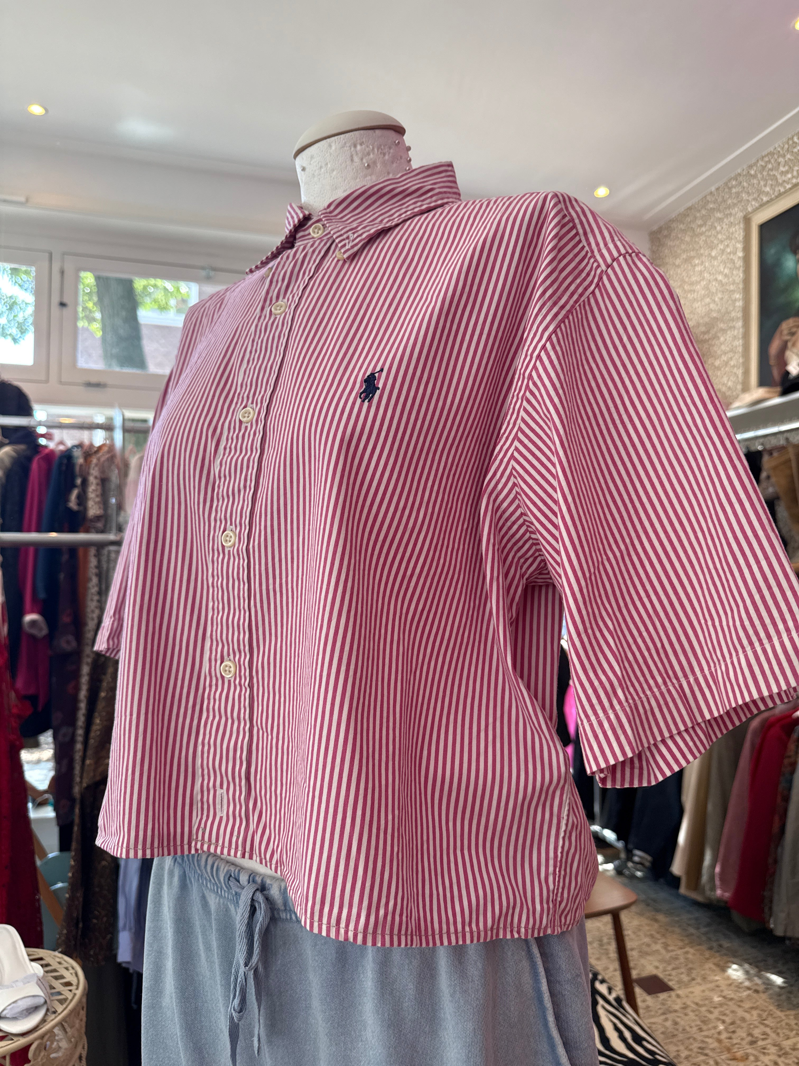 Ralph Lauren overhemd (cropped) maat L