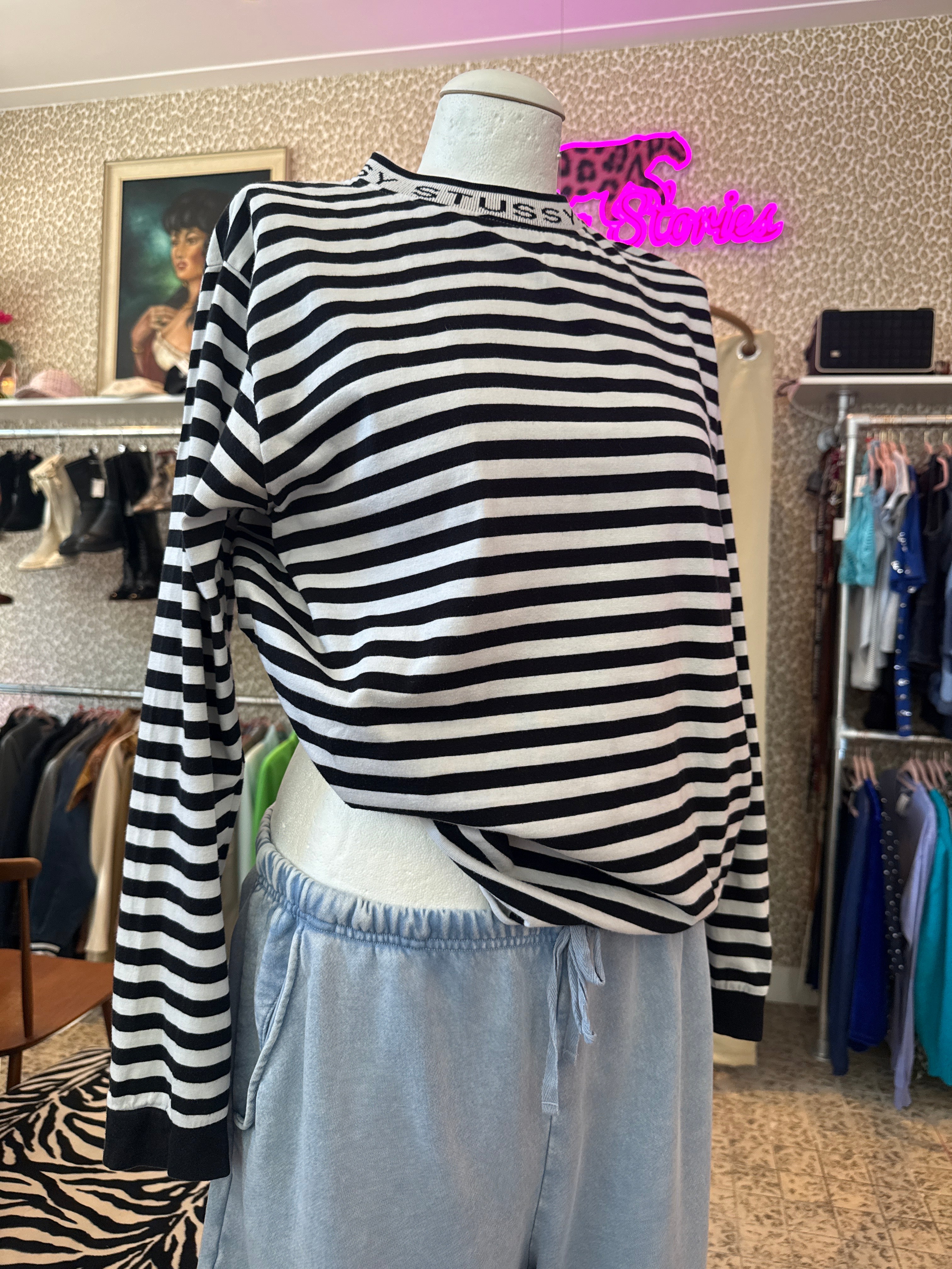 Stussy longsleeve shirt / maat S