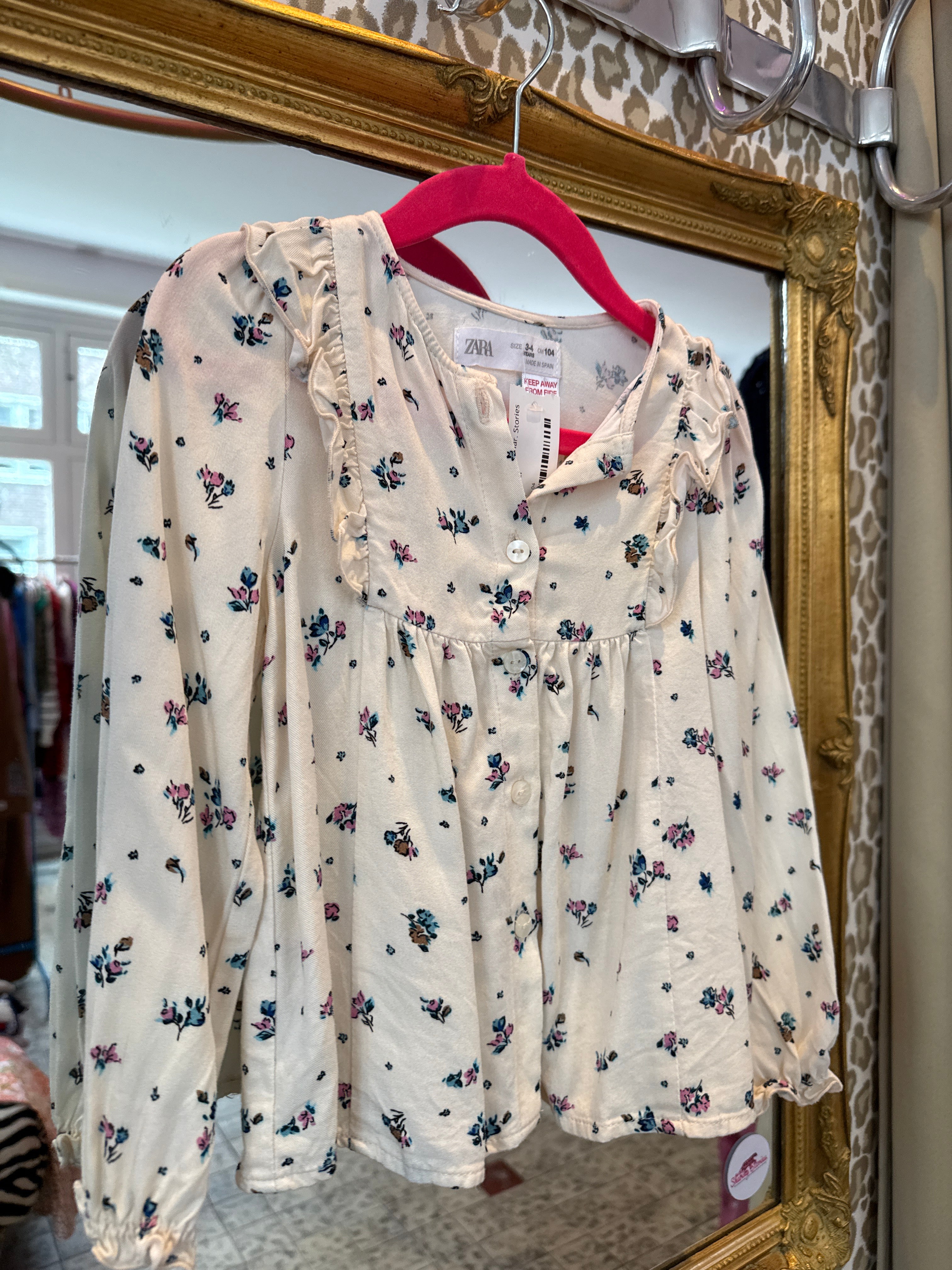 ZARA shirt 3-4 jaar