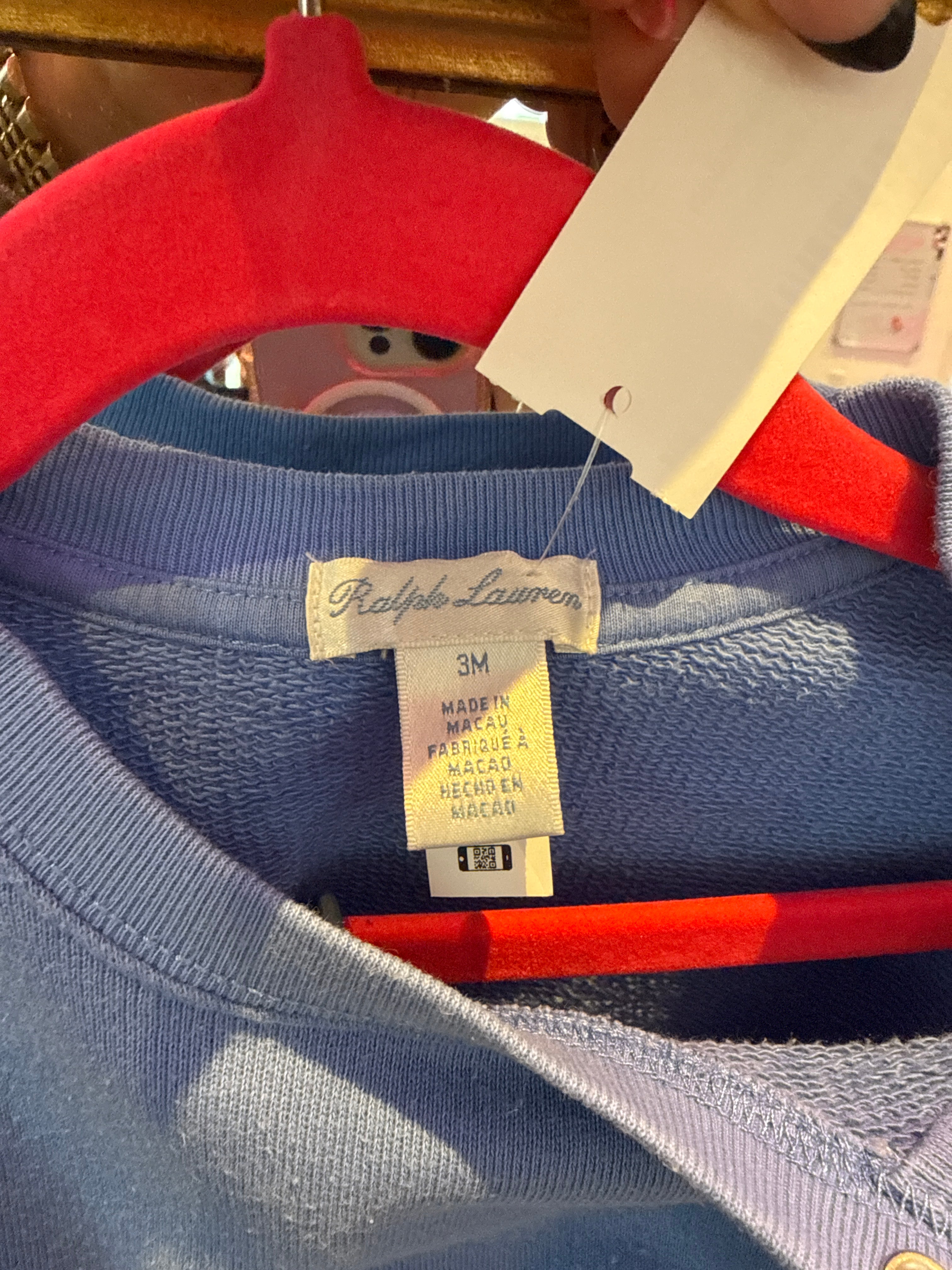 Ralph Lauren set 1/2/3 maanden