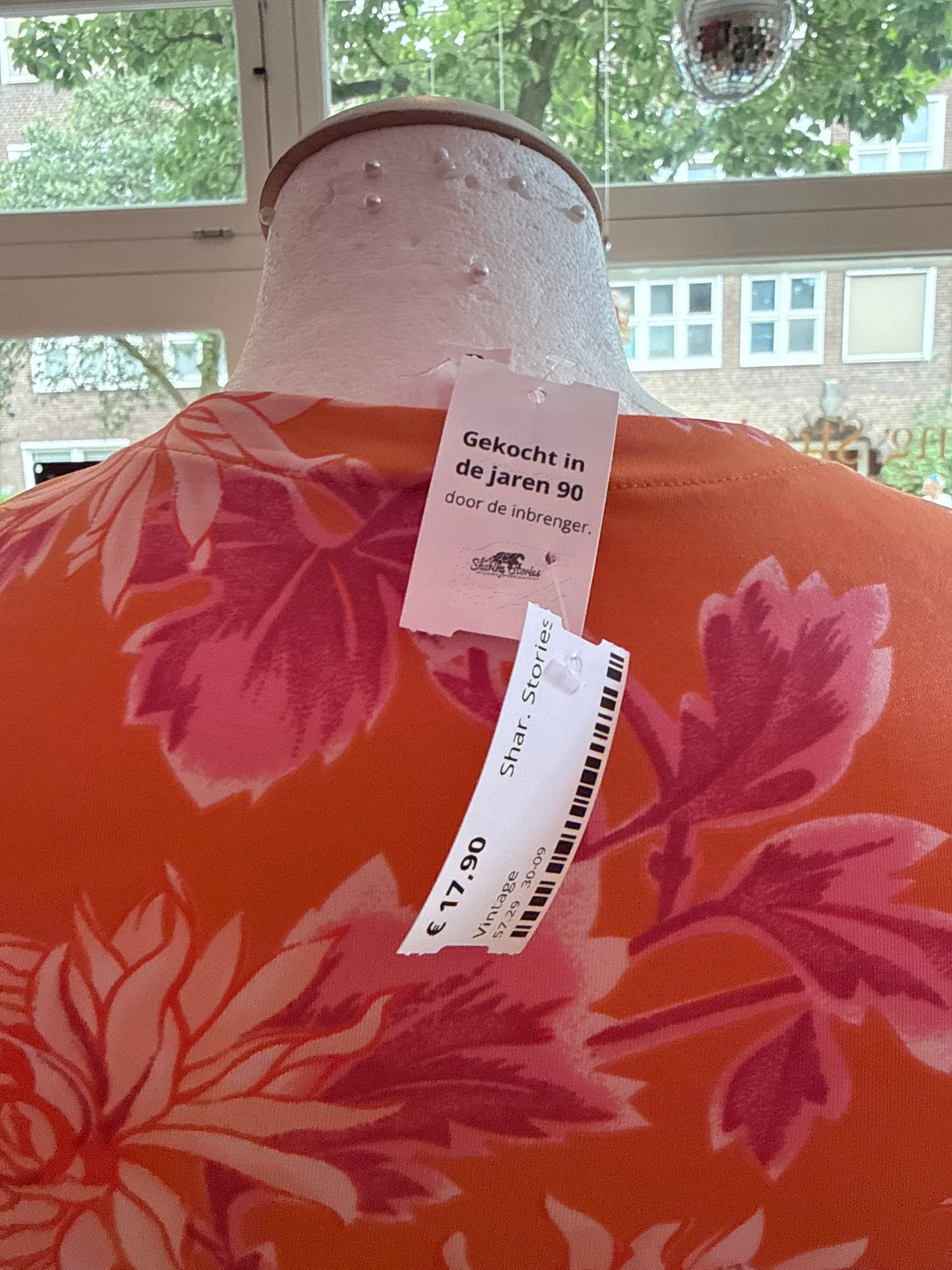 Vintage jurk maat S