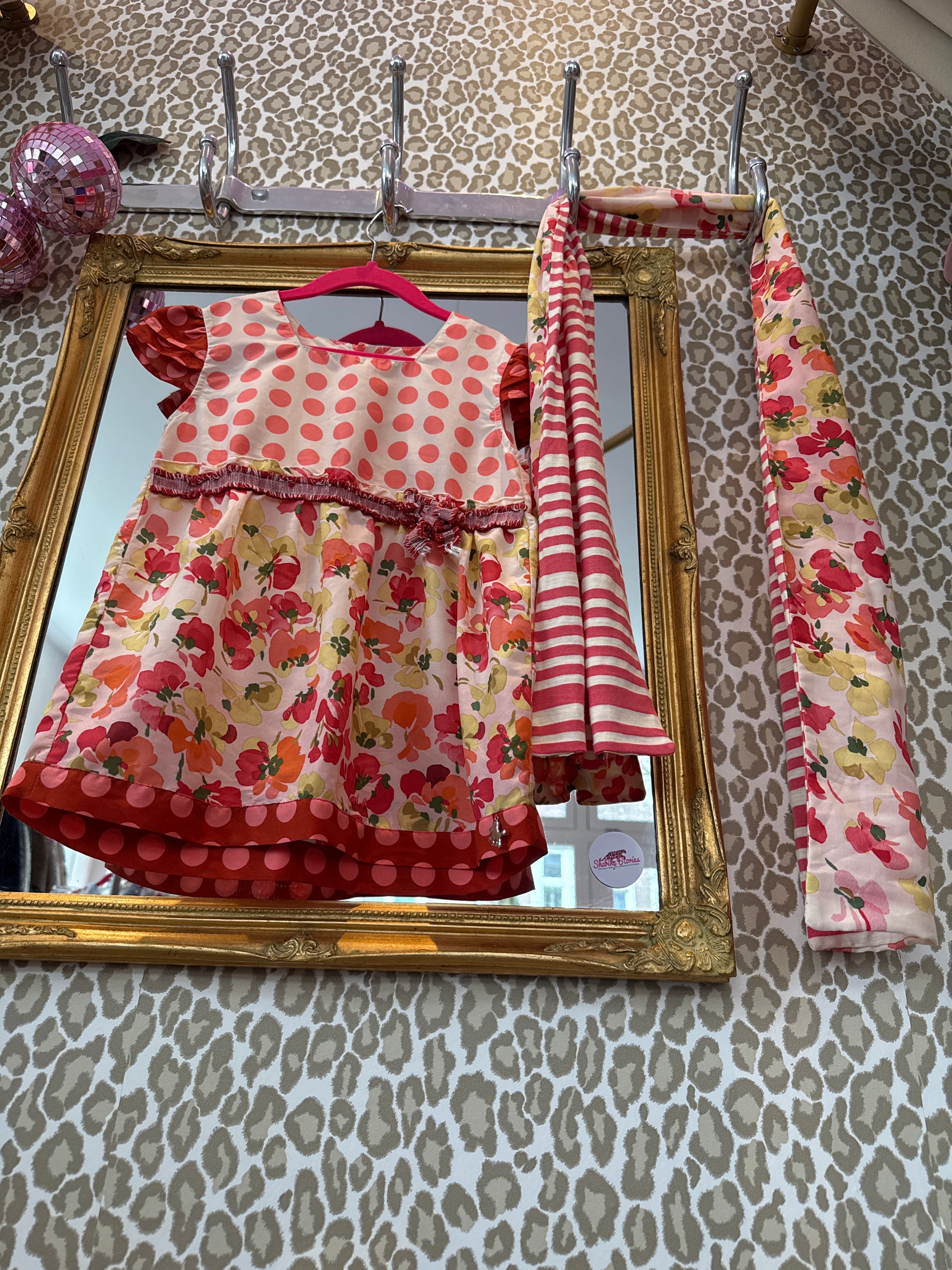 Lulu tuniek incl. sjaal 6/7/8 jaar