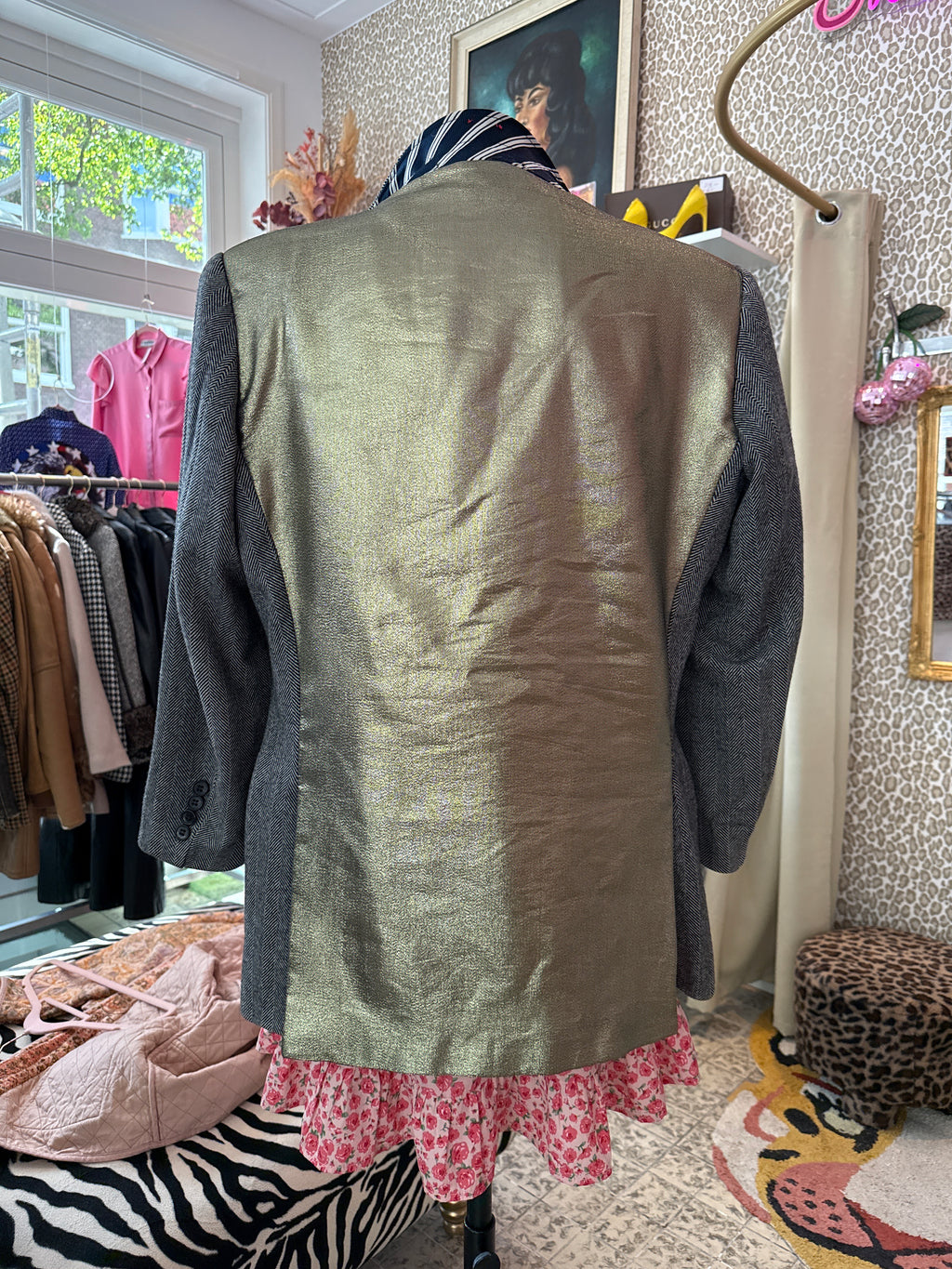 Blazer upcycle blazer maat S/M