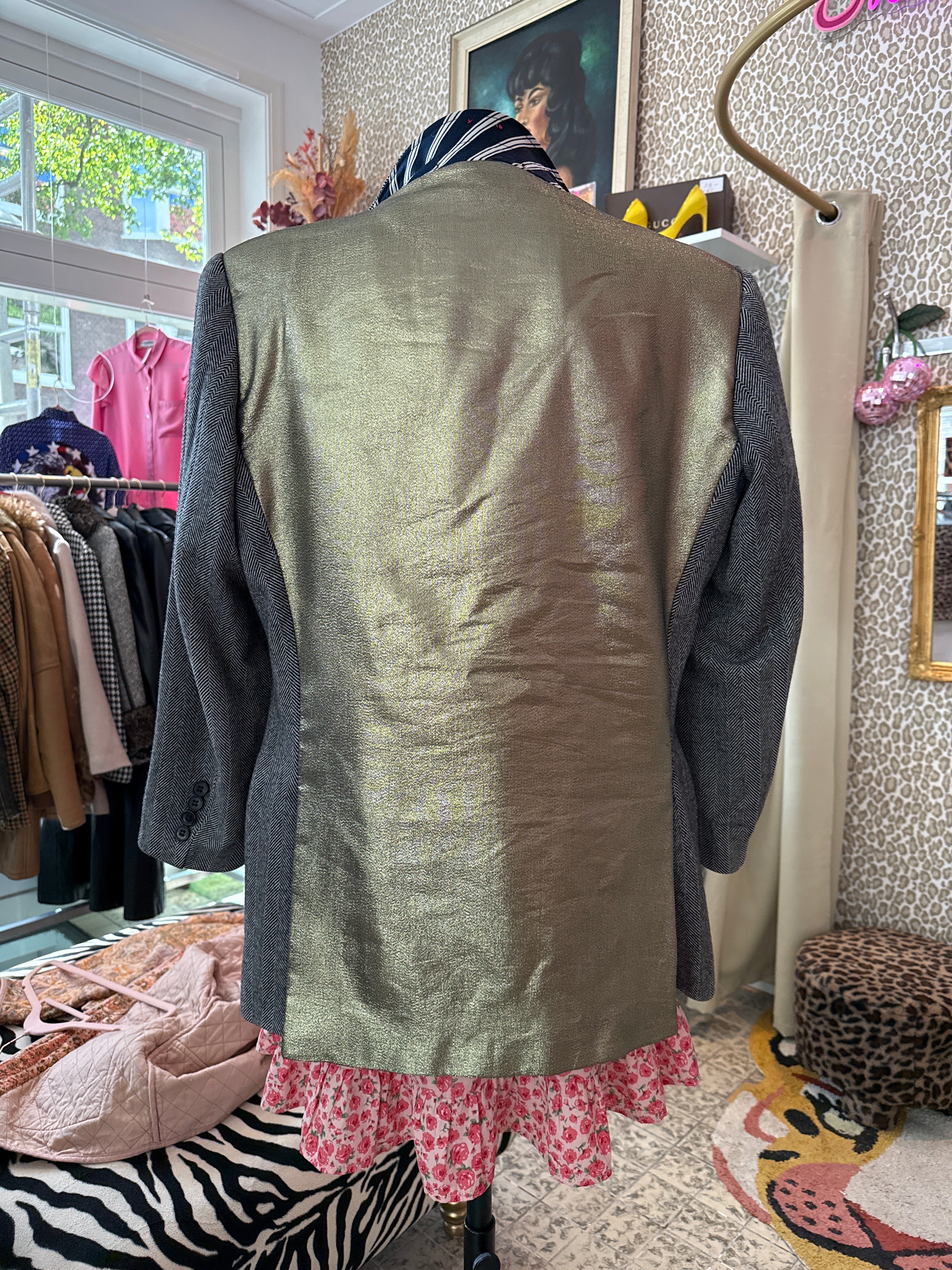 Blazer upcycle blazer maat S/M