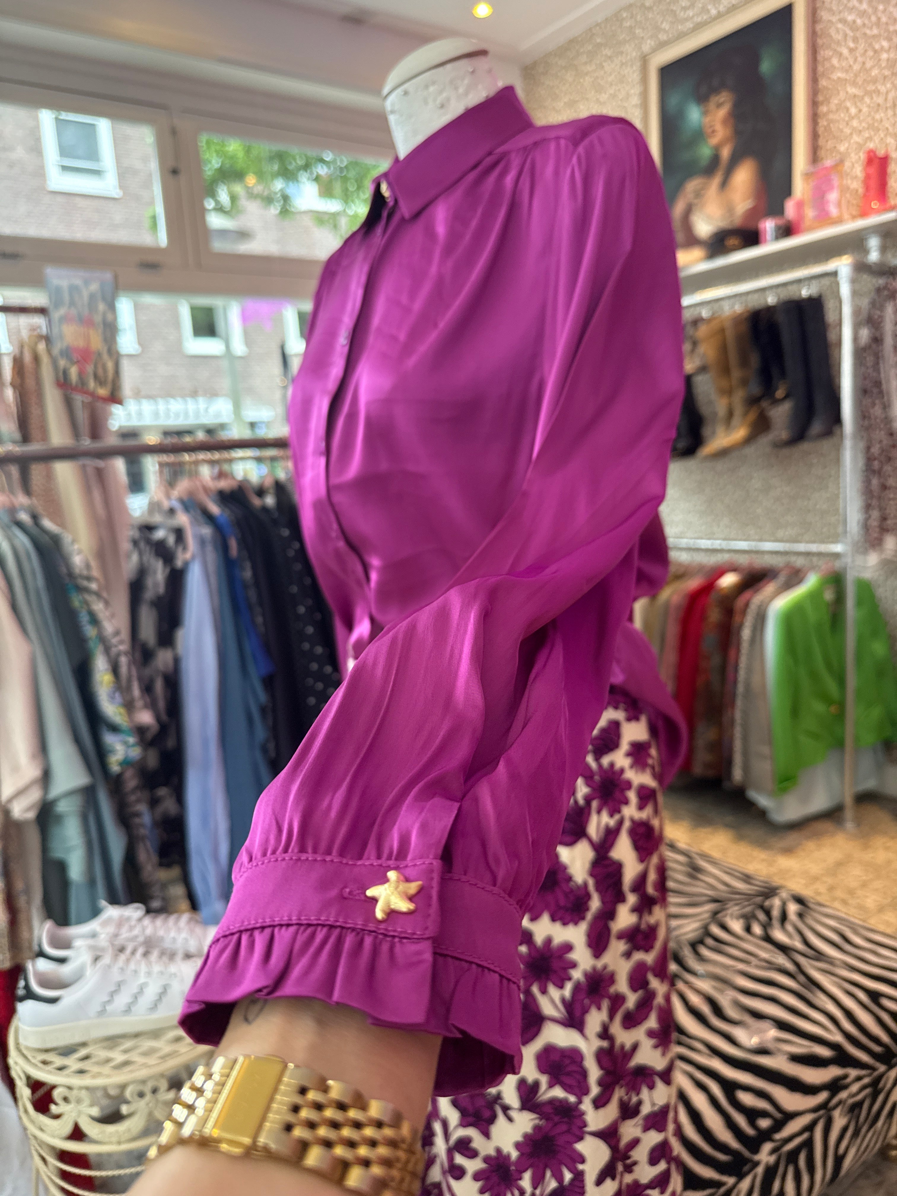 Fabinnen Chapot blouse maat 38 eu size M