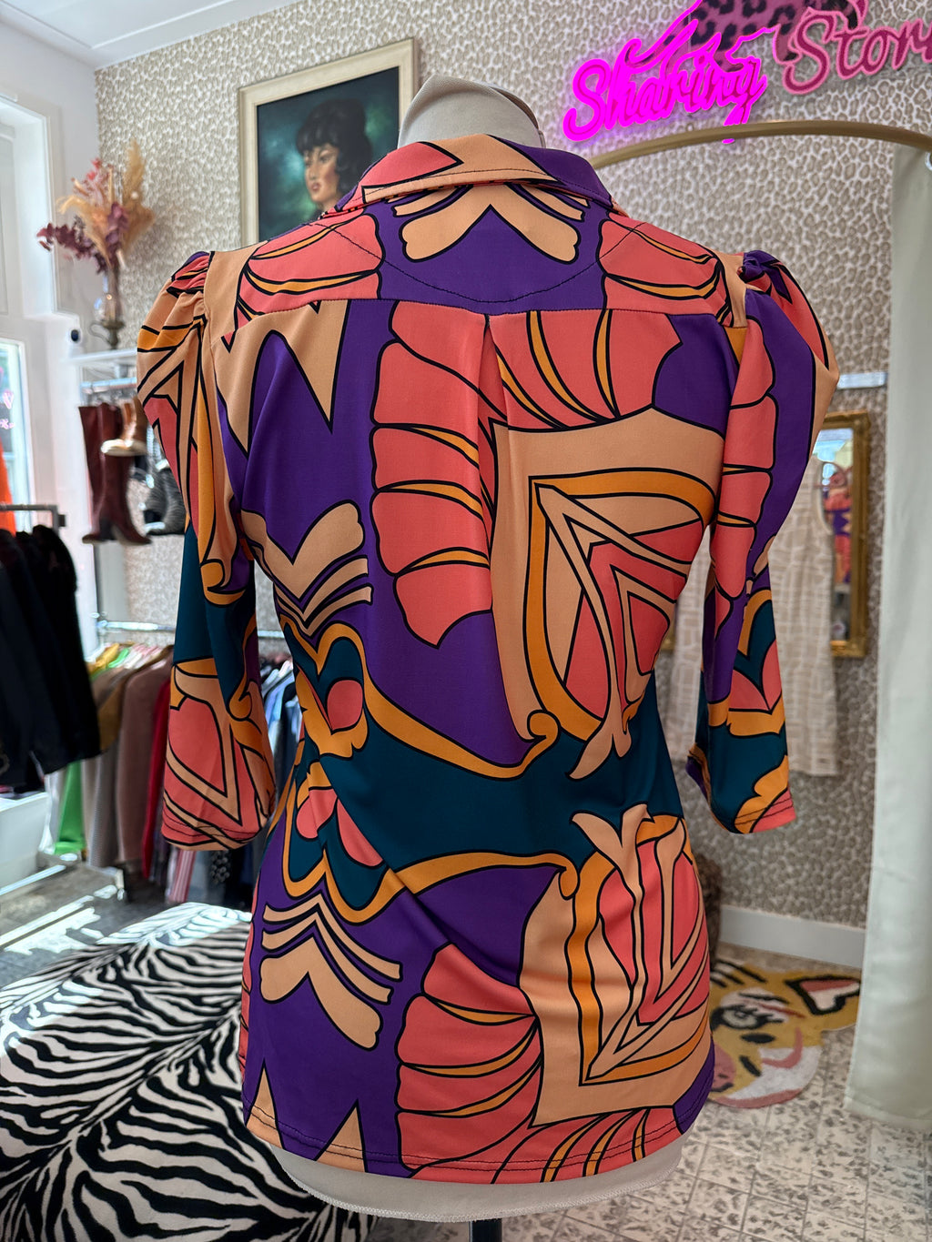 Vintage shirt maat M/L