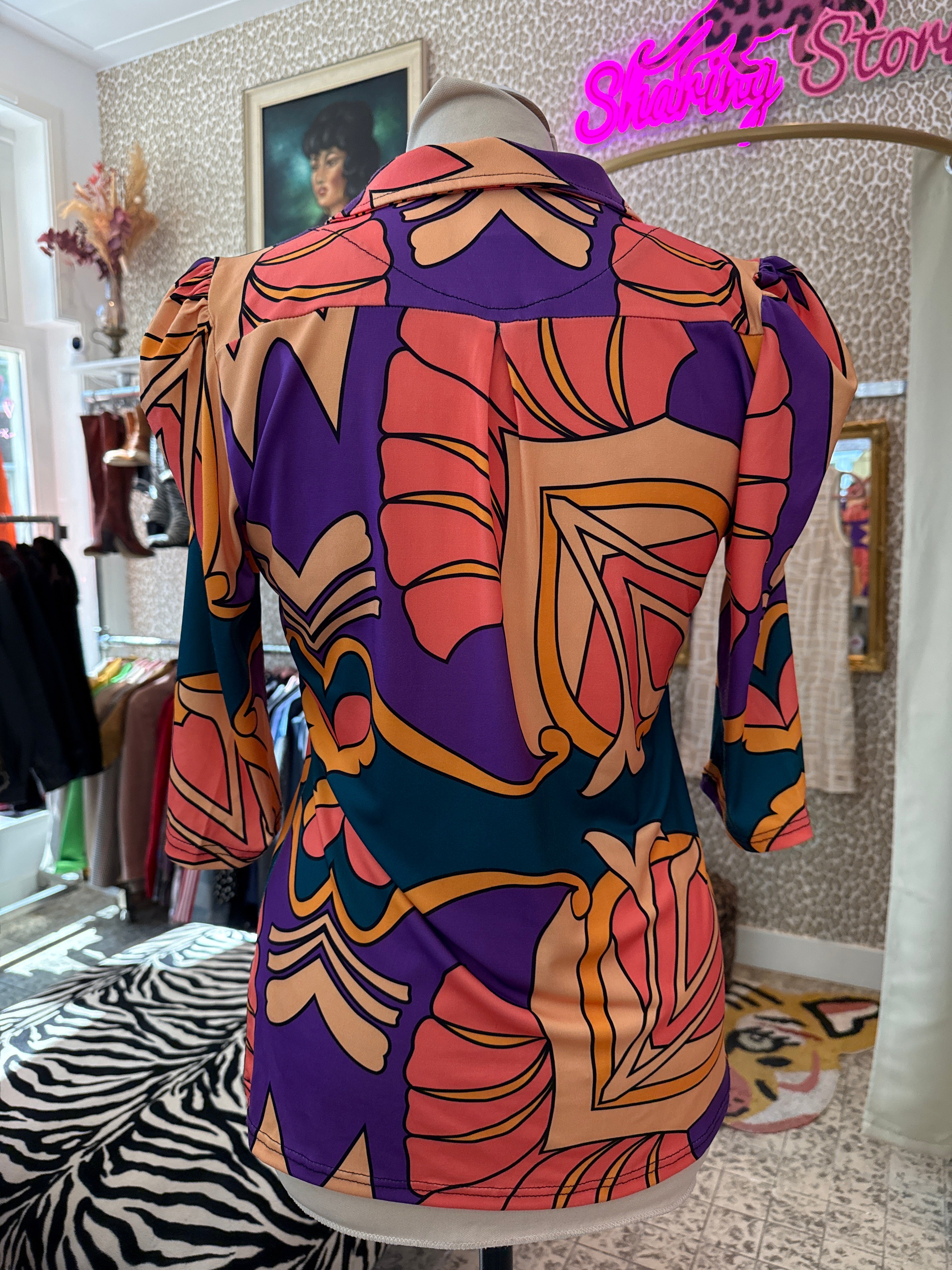 Vintage shirt maat M/L