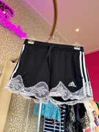 Up-cycle Adidas & Lace short maat XS