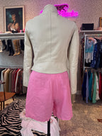 Leren jas / maat S/XS / vintage
