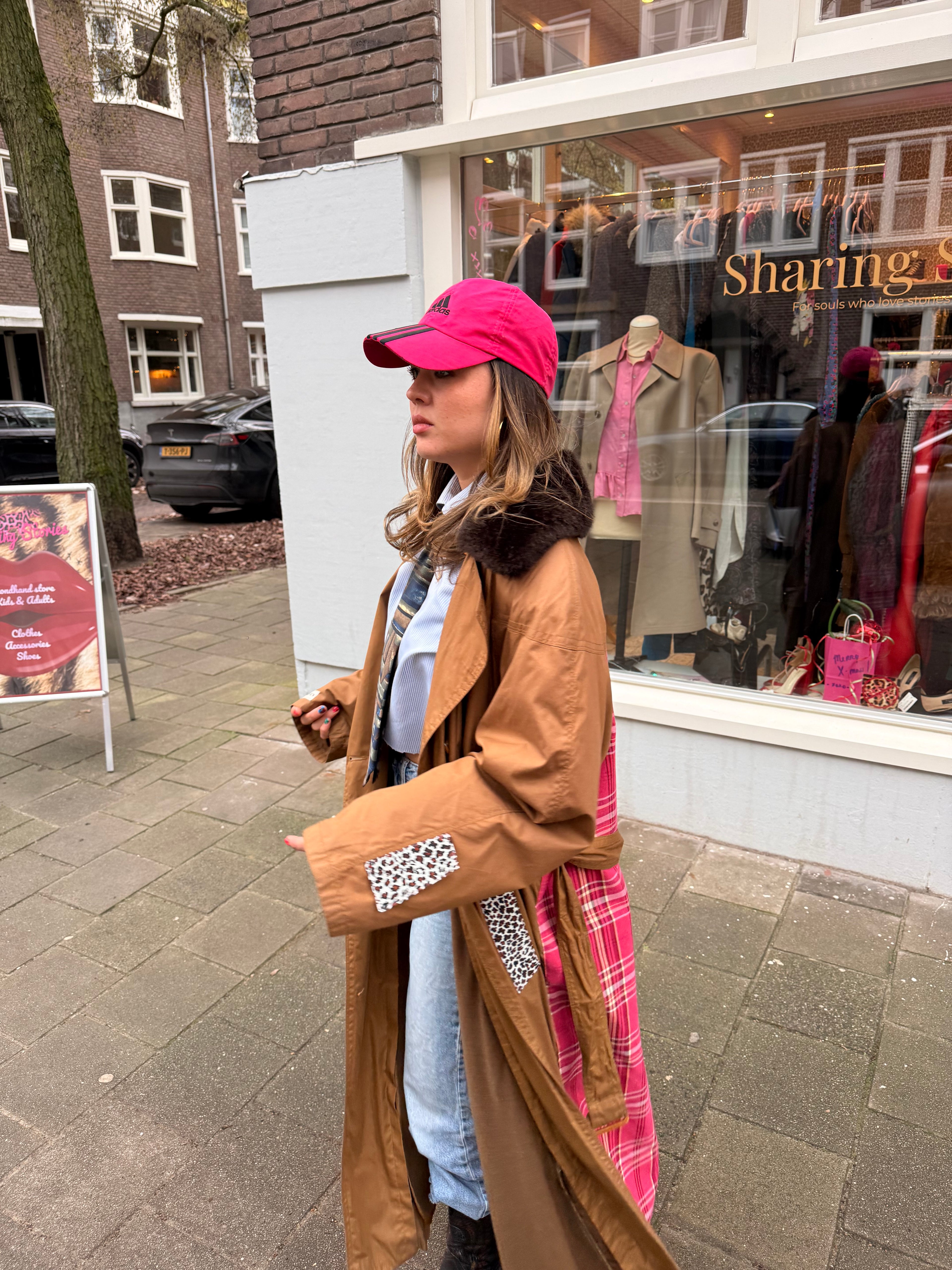 Upcycled Trenchcoat Brandnew x Sharing Stories maat L/XL
