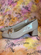 Clarks loafers met blokhak / maat 40
