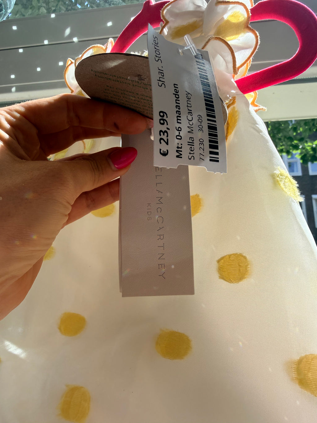 Stella McCartney jurk 0-6 maanden 0-1 jaar (nieuw)