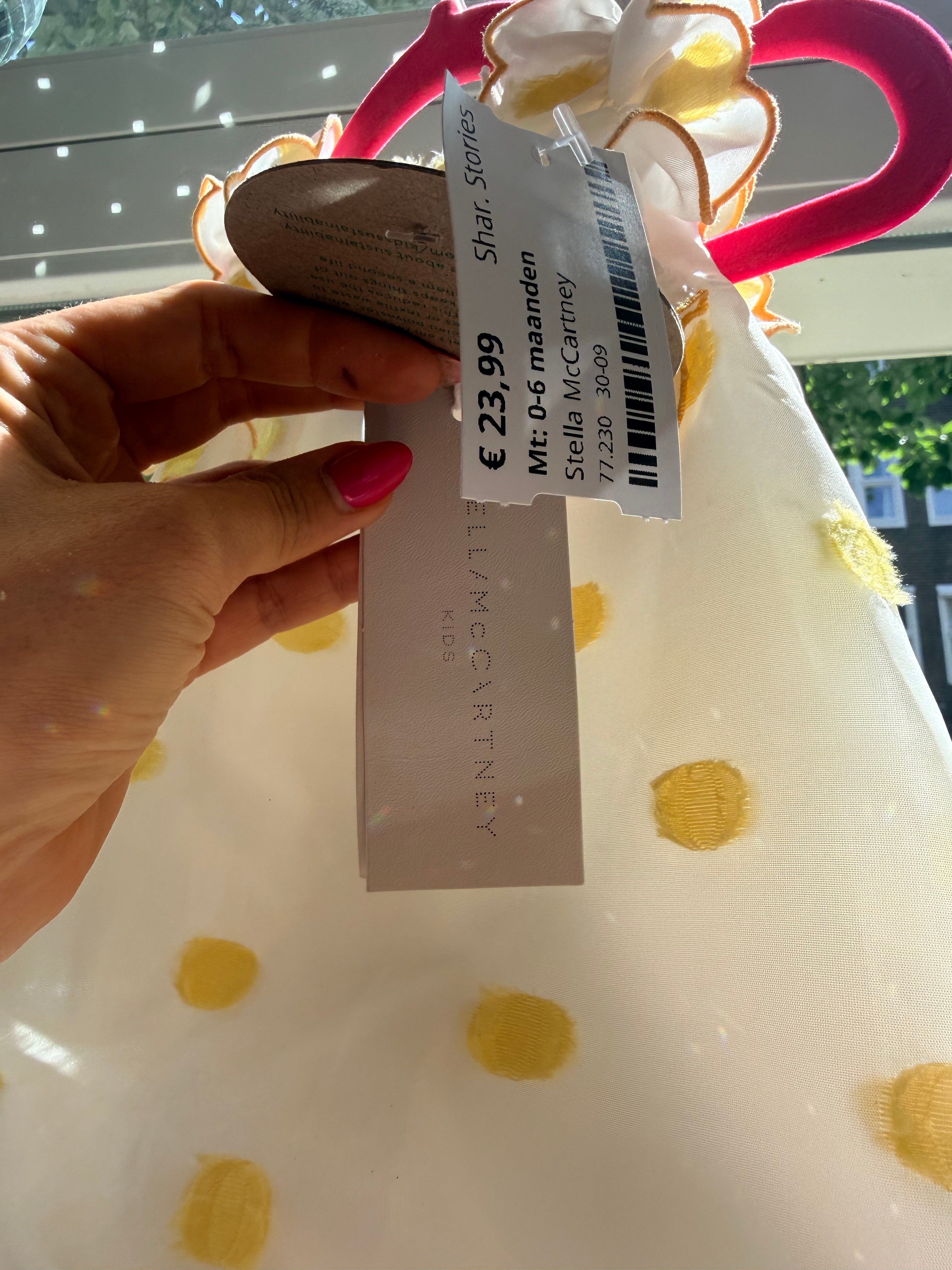 Stella McCartney jurk 0-6 maanden 0-1 jaar (nieuw)