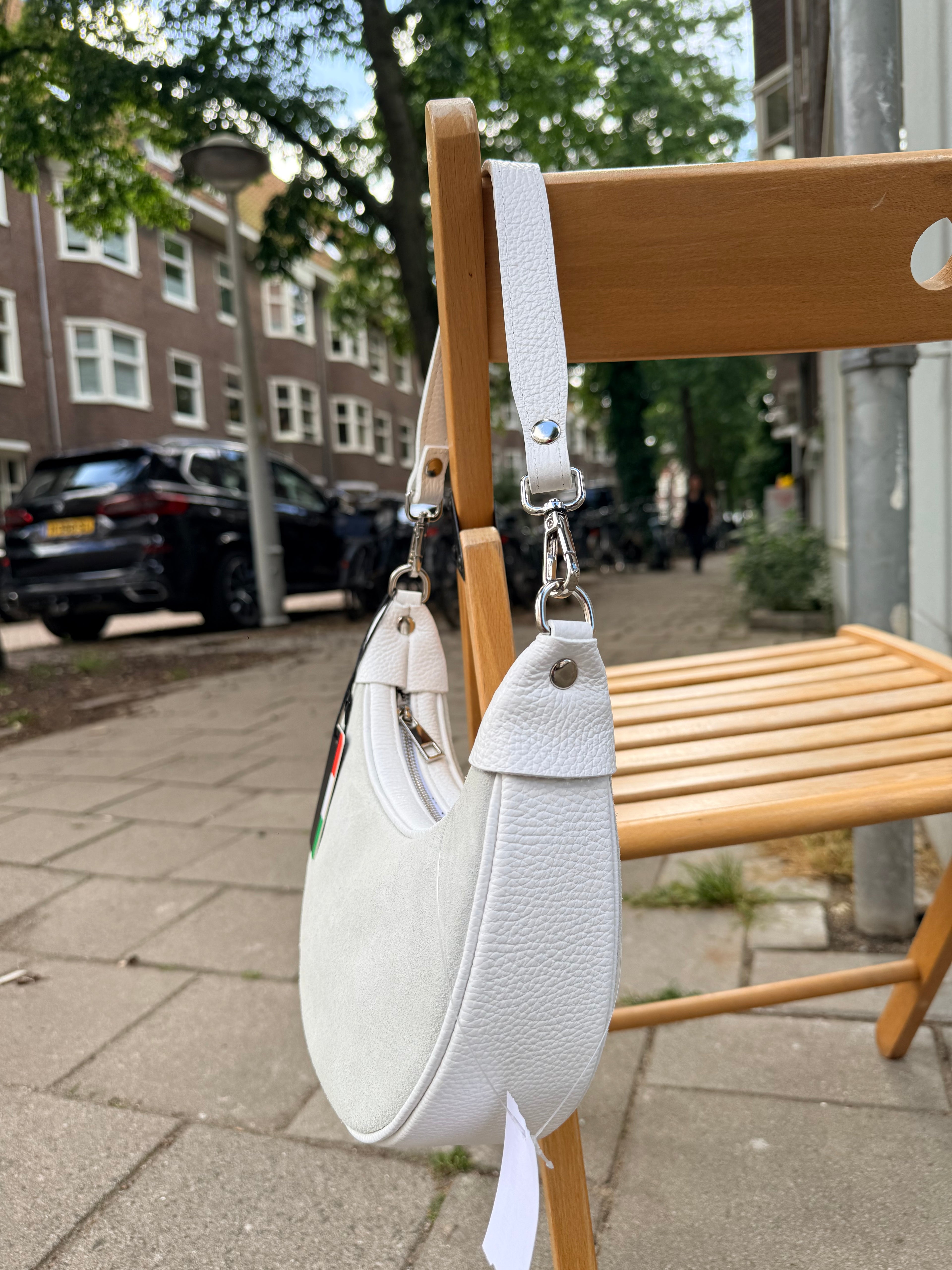 Premium Leather bag inclusief extra handvat