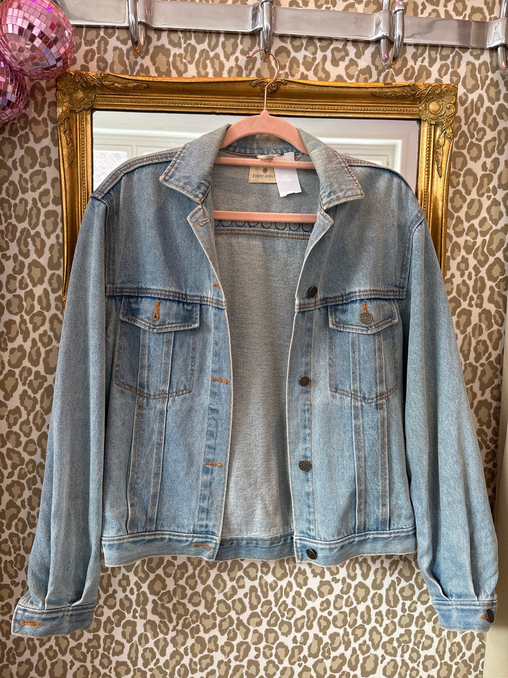 Denim jas maat M/L