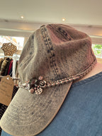 Upcycled hat (made by mama)