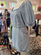 MANGO jurk denim maat L