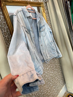 Topshop denim jas maat L