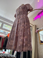 Vintage jurk maat S/M