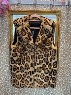 Gilet van konijnenbont one size