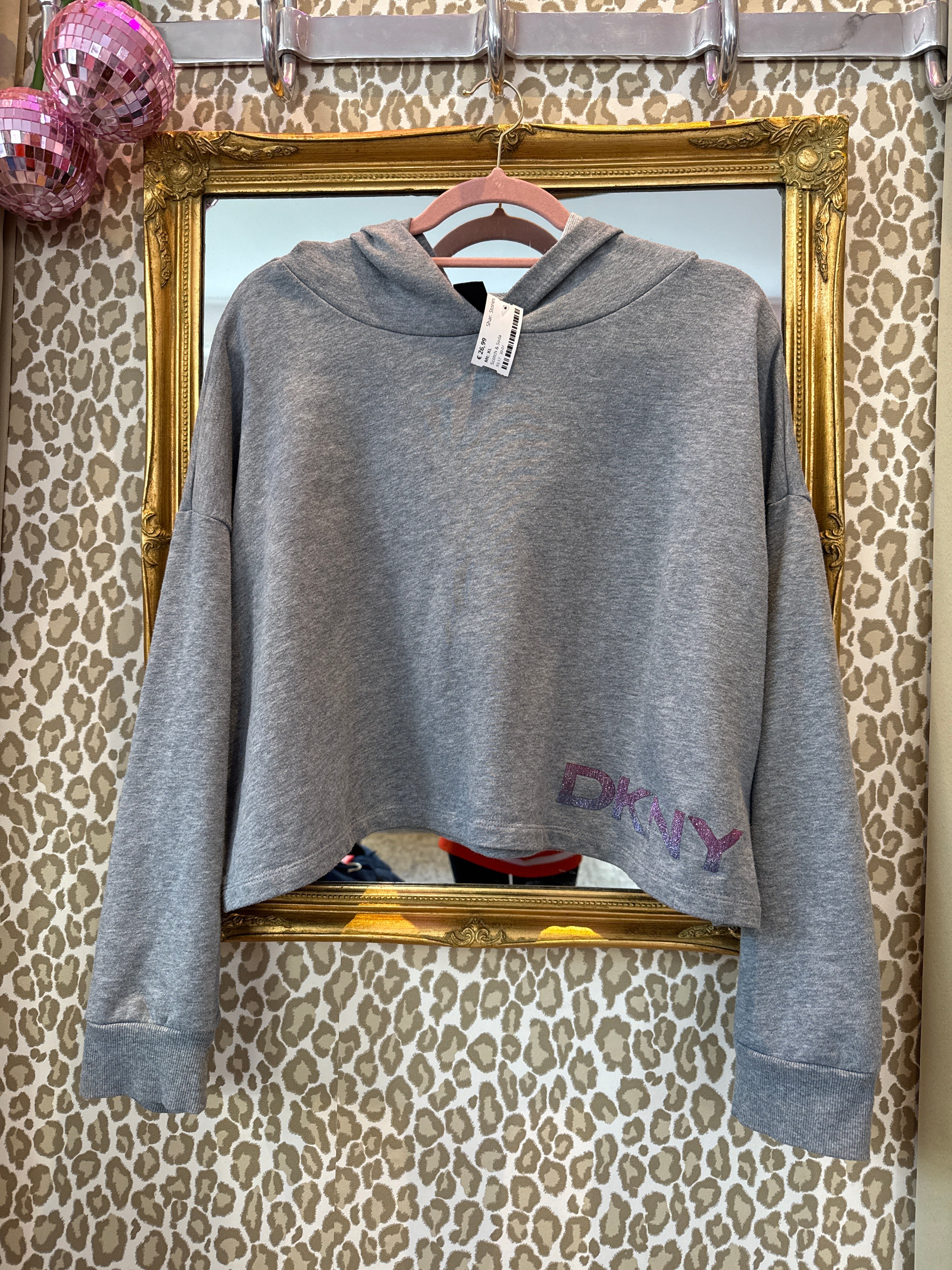 DKNY cropped trui maat XL