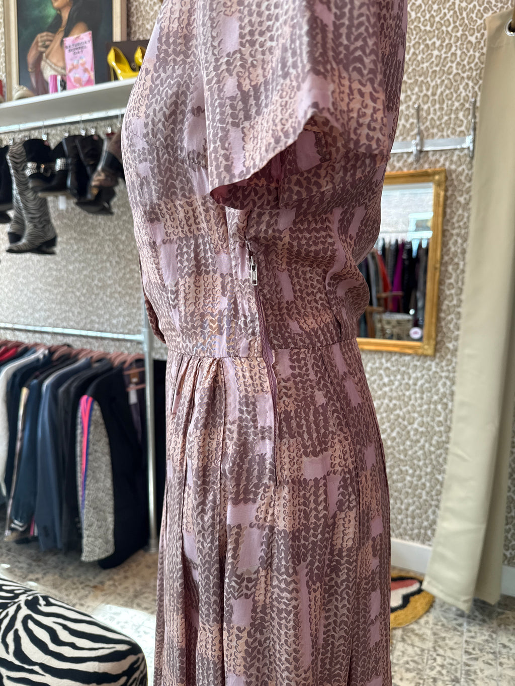 Vintage jurk maat S/M