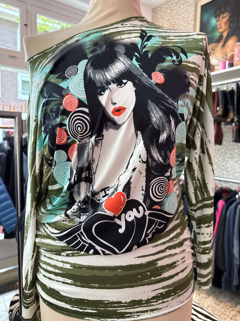 Vintage shirt maat S/M