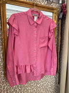 FWSS 100% zijde overhemd maat S