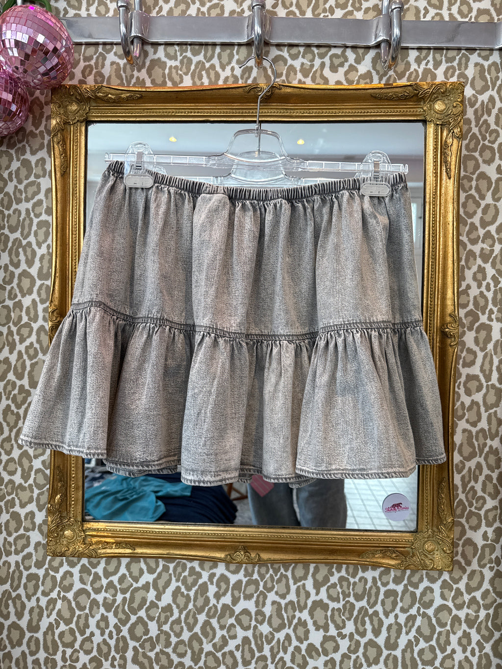 H&M denim rok maat M