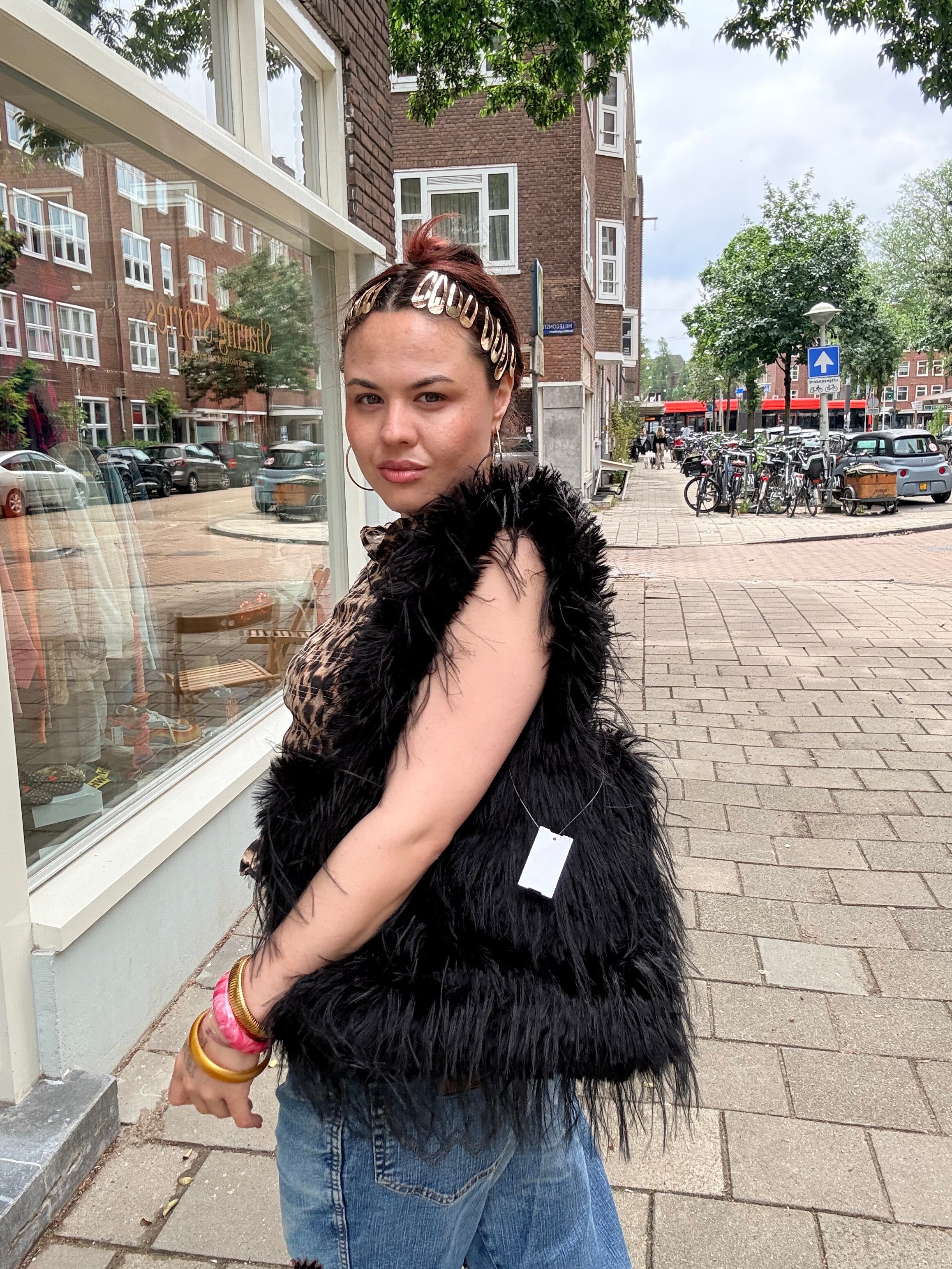 Furry tas (nieuw)