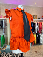 Upcycle shirt / made by Sharon / handmade / maat S/M / exclusief stropdas