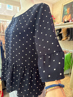 s’Oliver polkadot blouse maat M