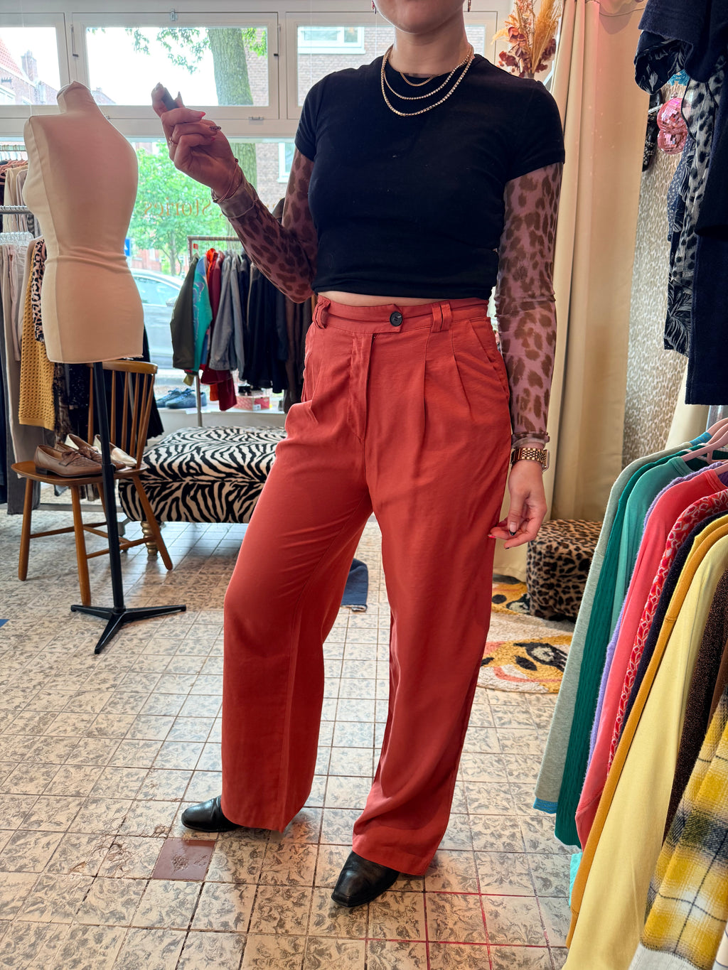 MANGO broek maat S
