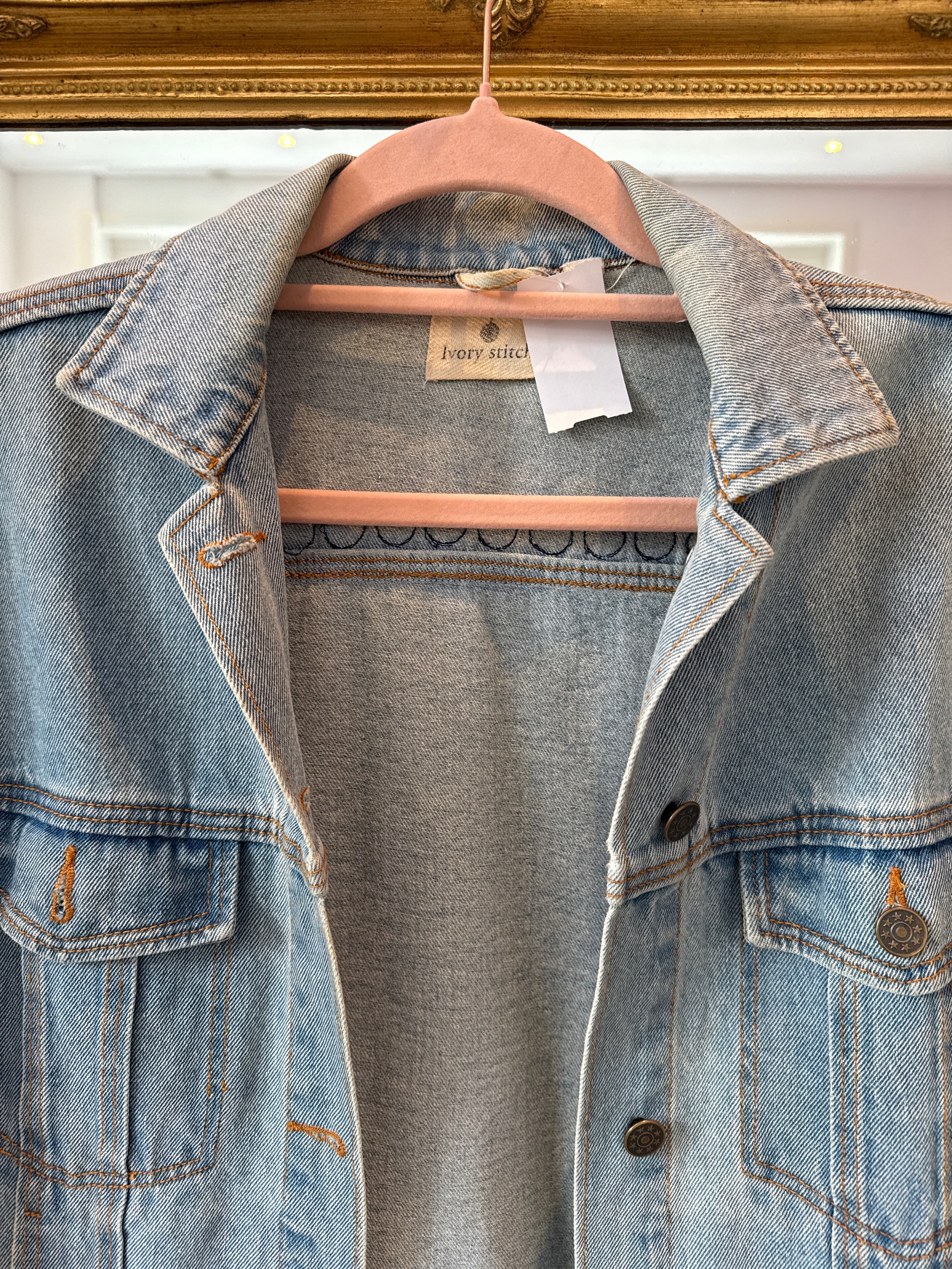 Denim jas maat M/L