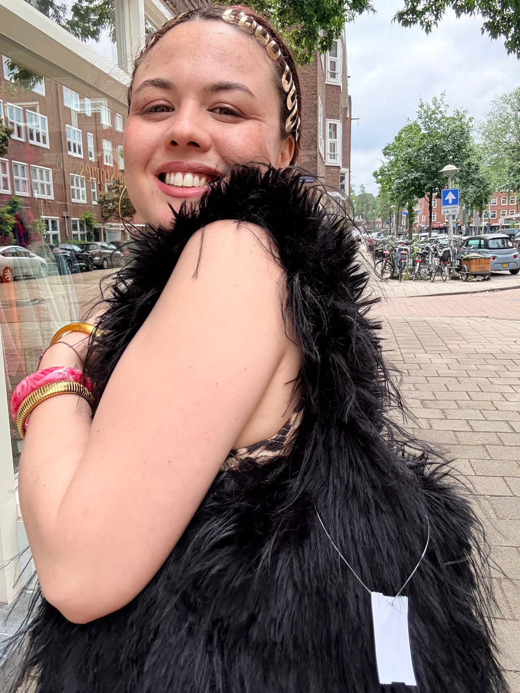 Furry tas (nieuw)