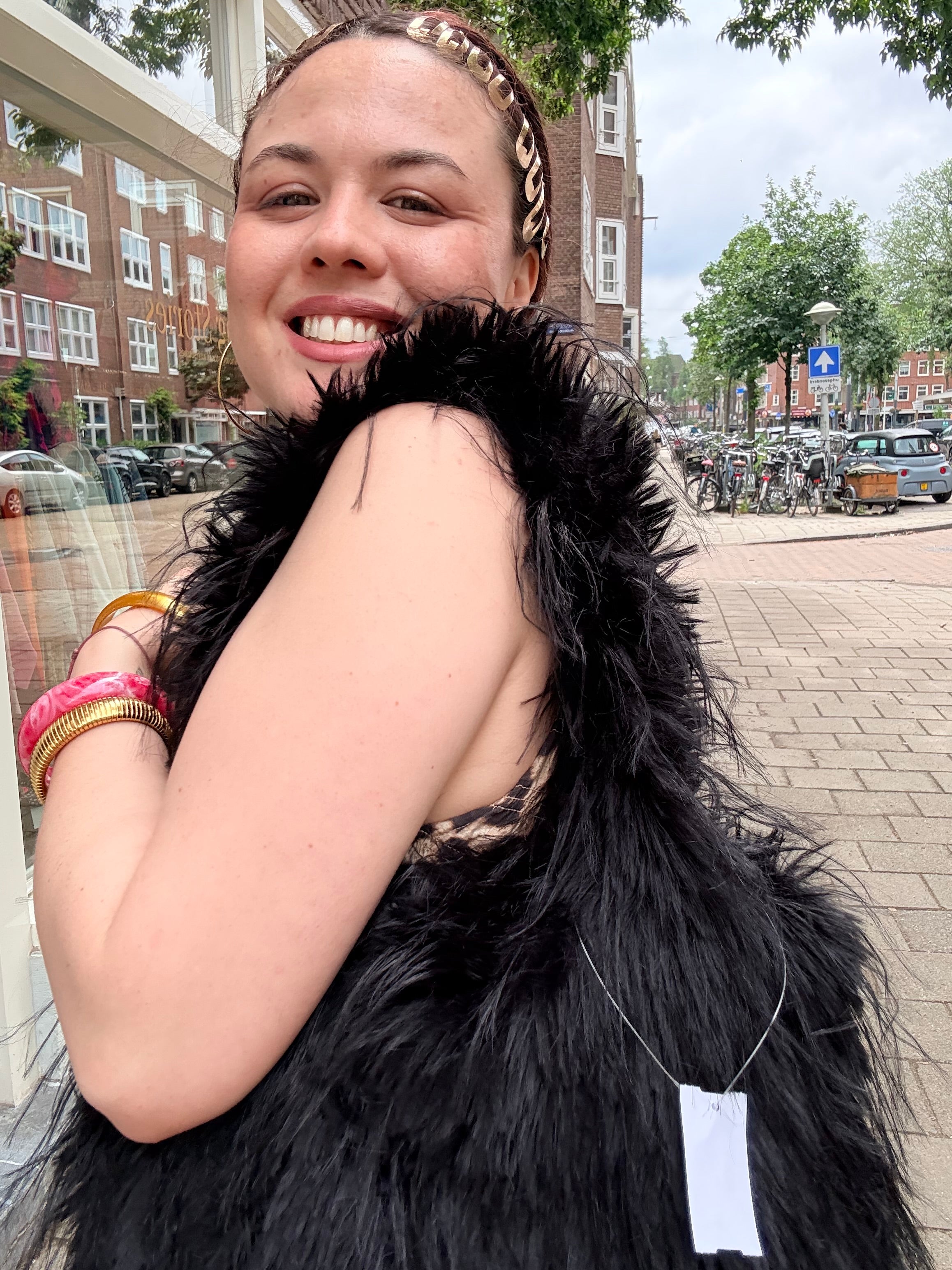 Furry tas (nieuw)
