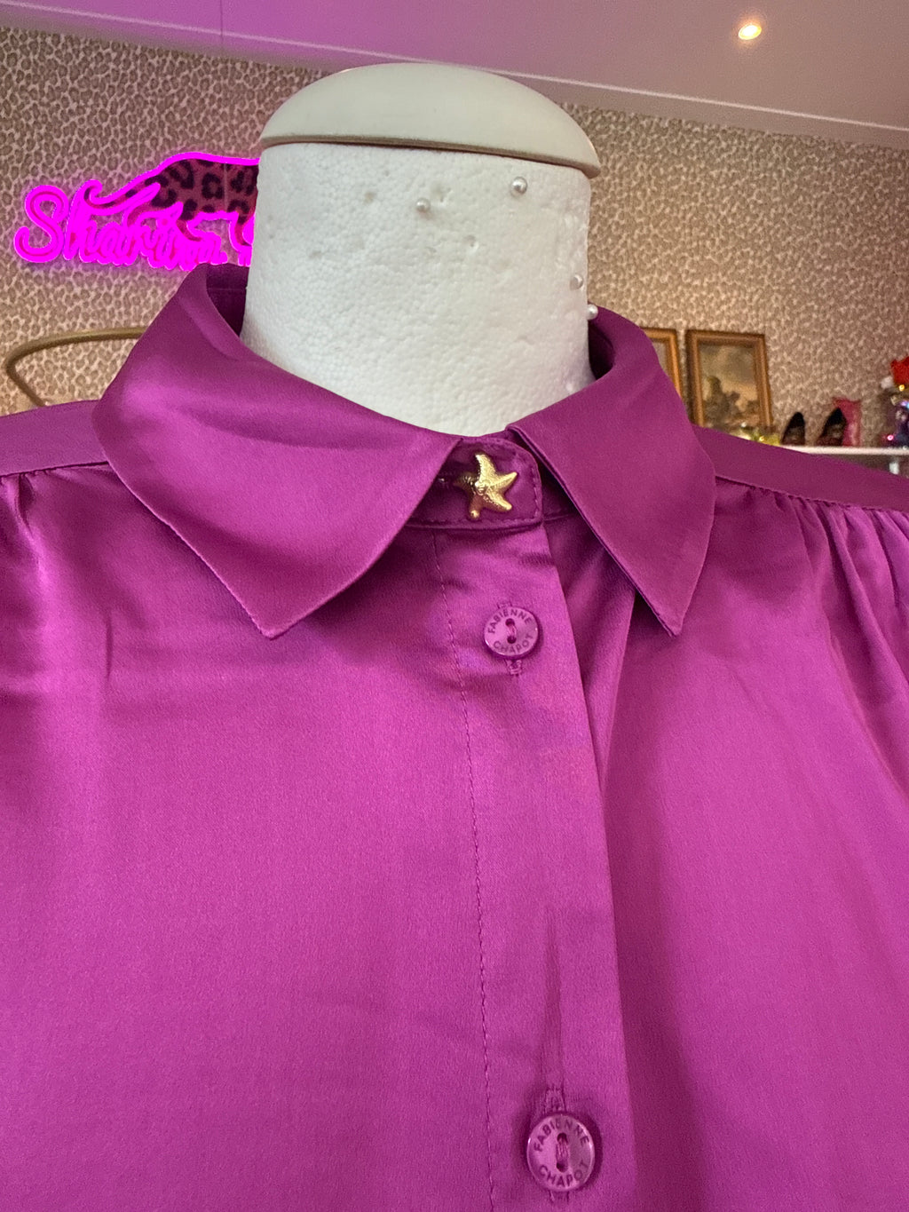 Fabinnen Chapot blouse maat 38 eu size M