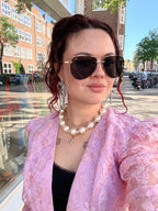 Quay Australia zonnebril met hoesje