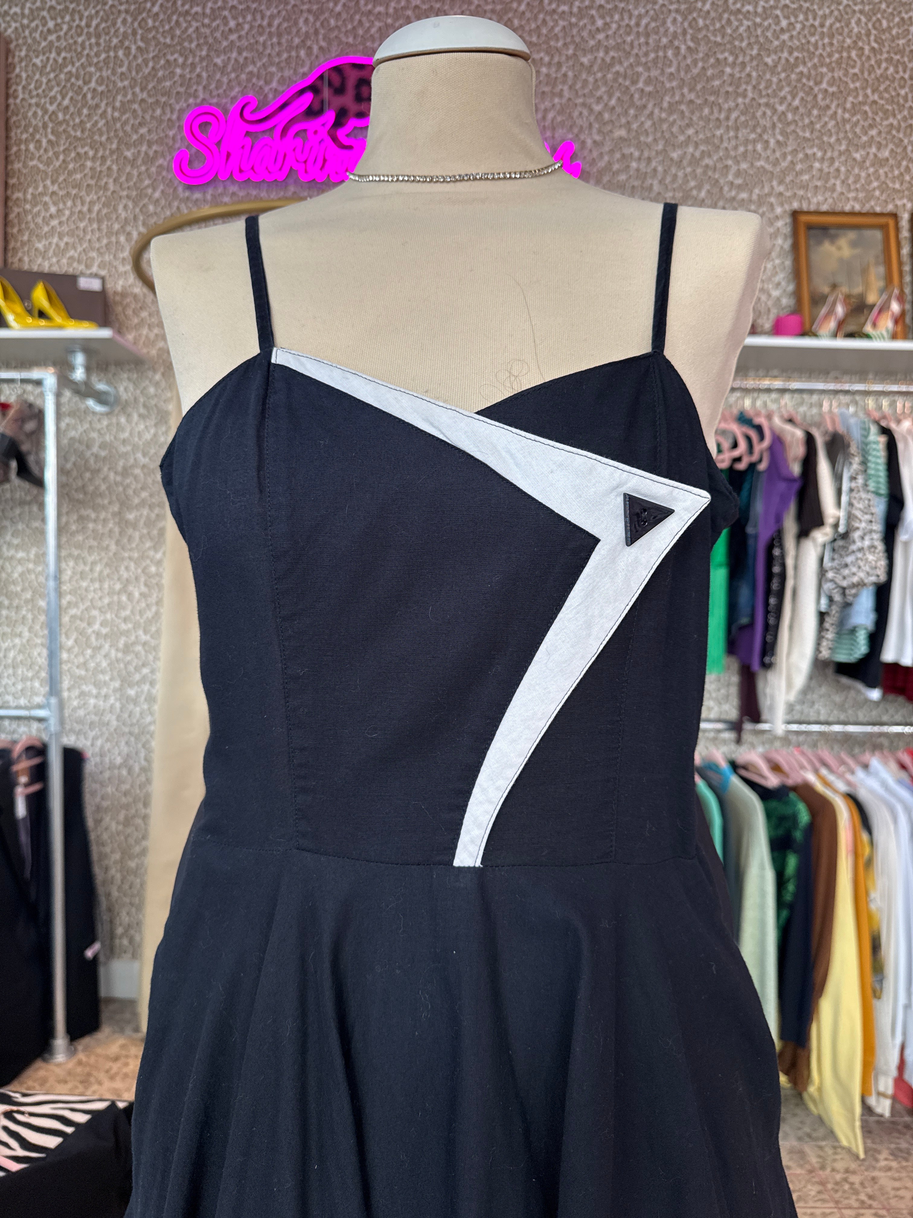 Vintage jurk maat S