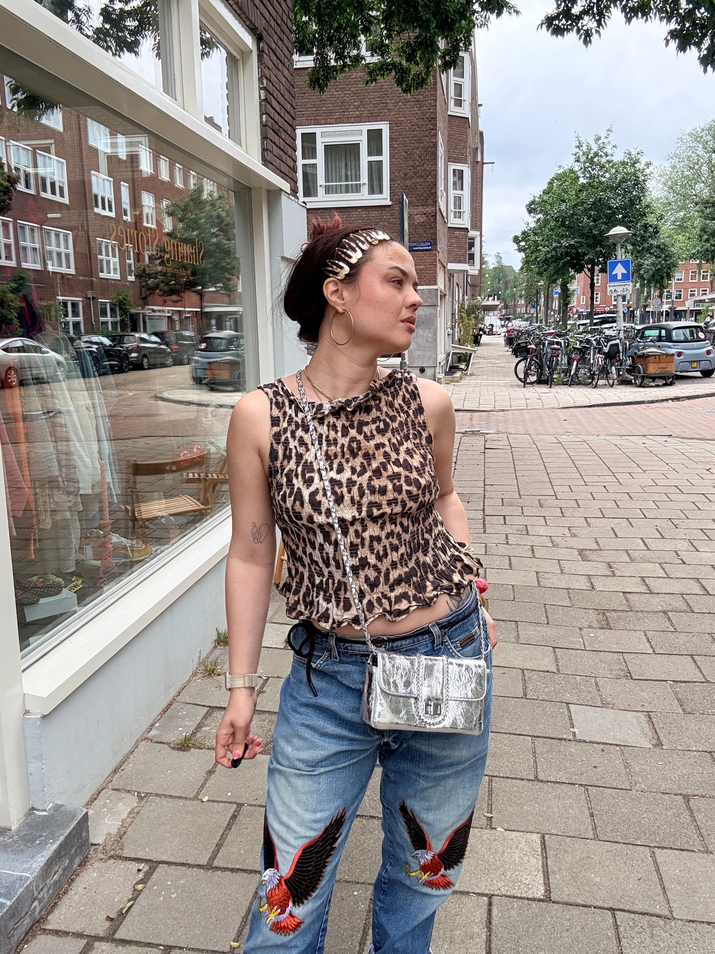 Zilveren tas (nieuw)