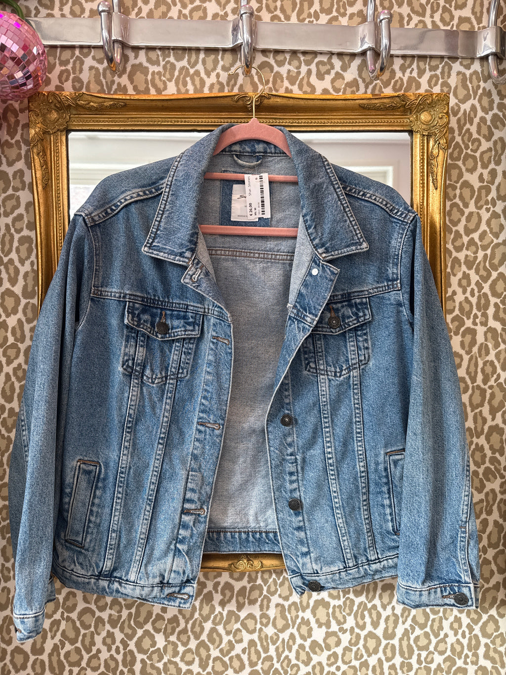 Denim jas maat M