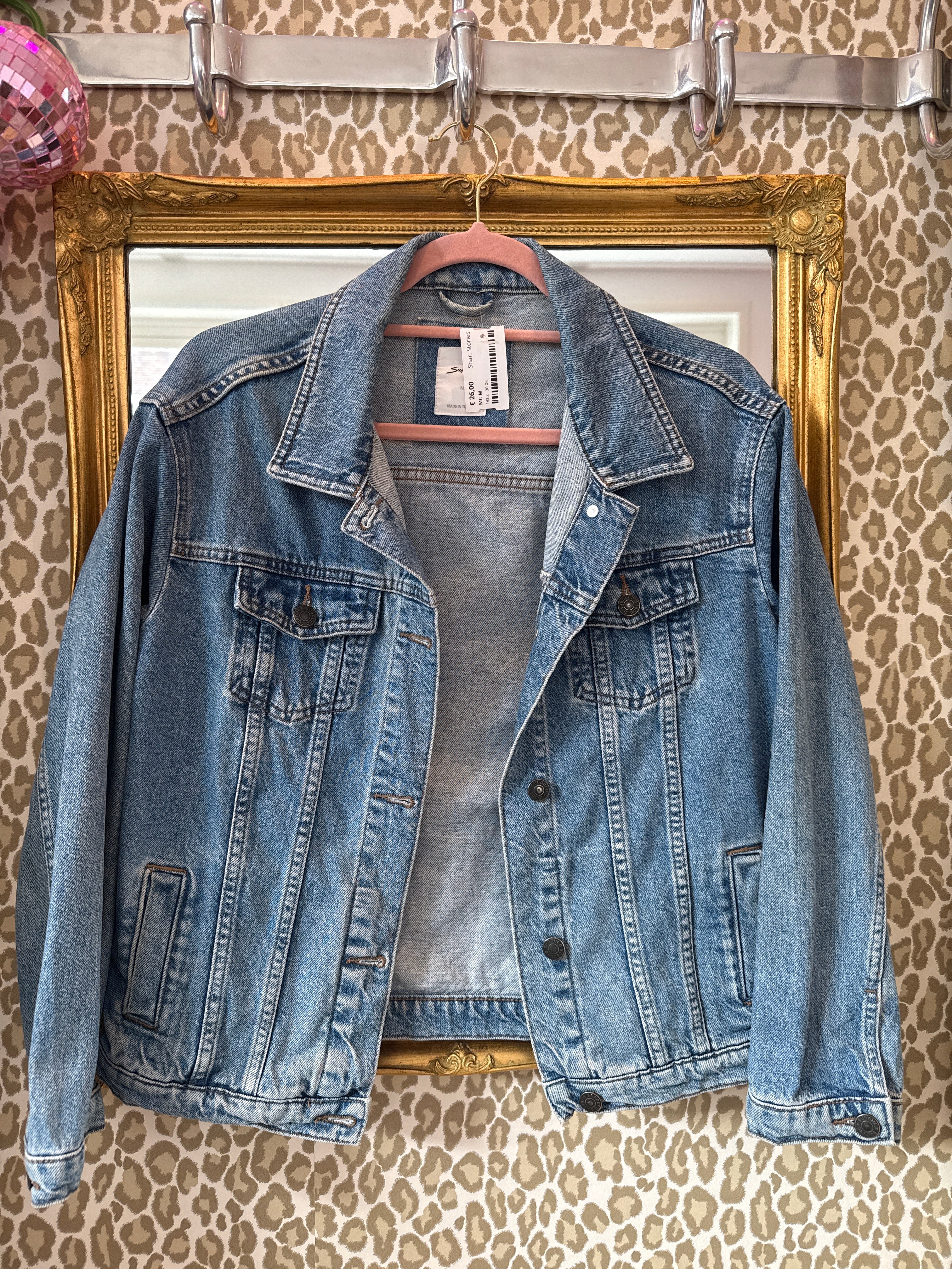 Denim jas maat M