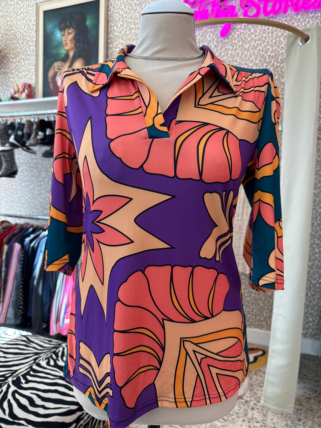 Vintage shirt maat M/L