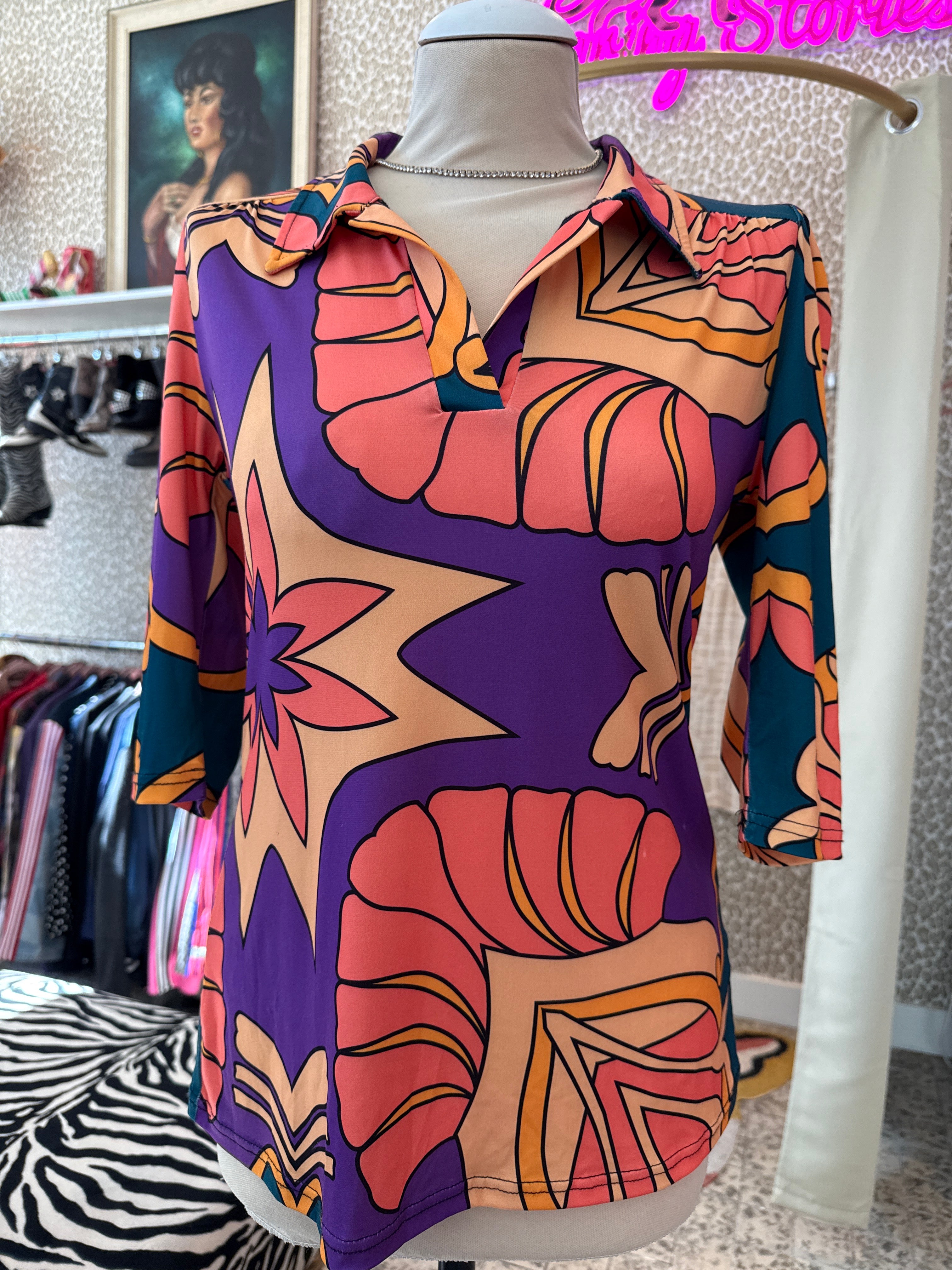 Vintage shirt maat M/L