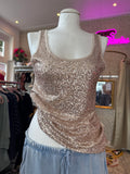 Glitter top / maat L