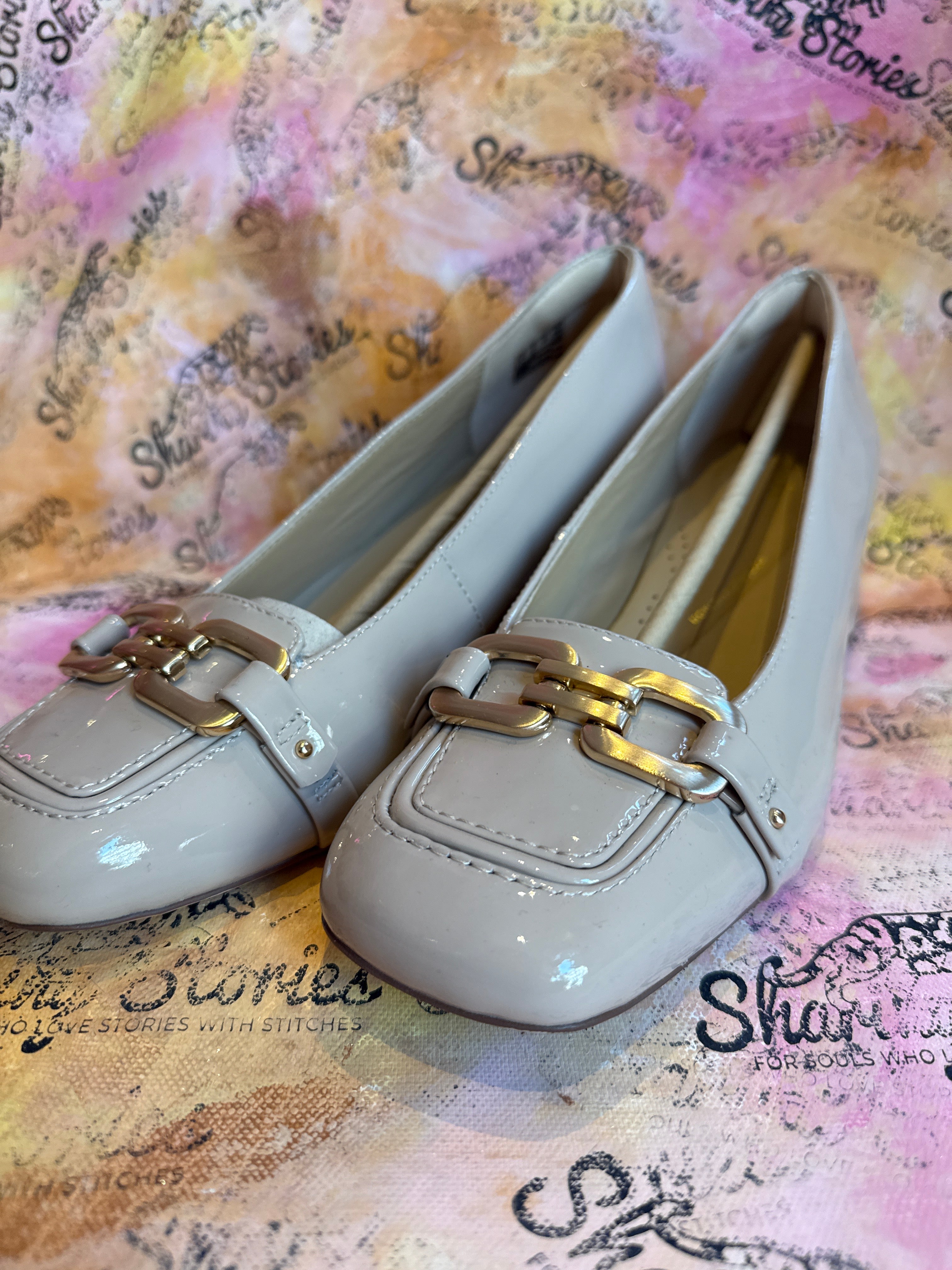 Clarks loafers met blokhak / maat 40