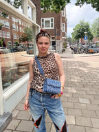 Panterprint tas (nieuw)