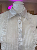 Kanten blouse maat S