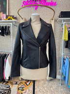 Massimo Dutti leather jacket maat S