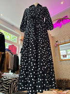 Polkadot jurk maat S